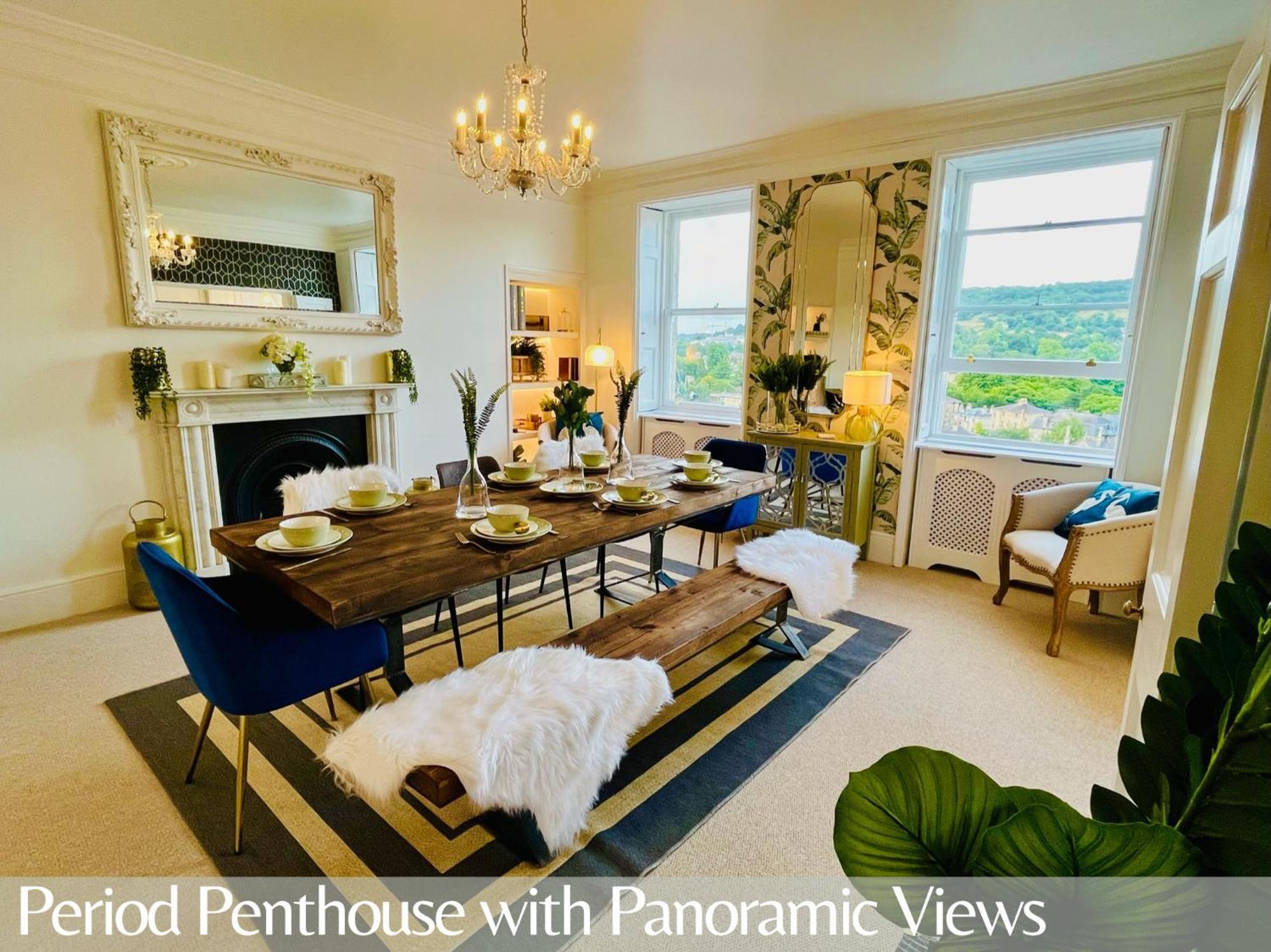 The Paragon Penthouse - Stunning Views Over Bath! エクステリア 写真